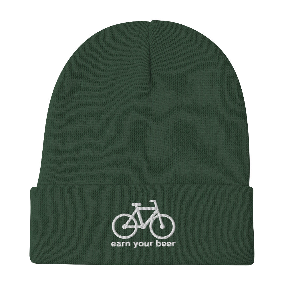 EYB // Simple Bike // Embroidered Beanie